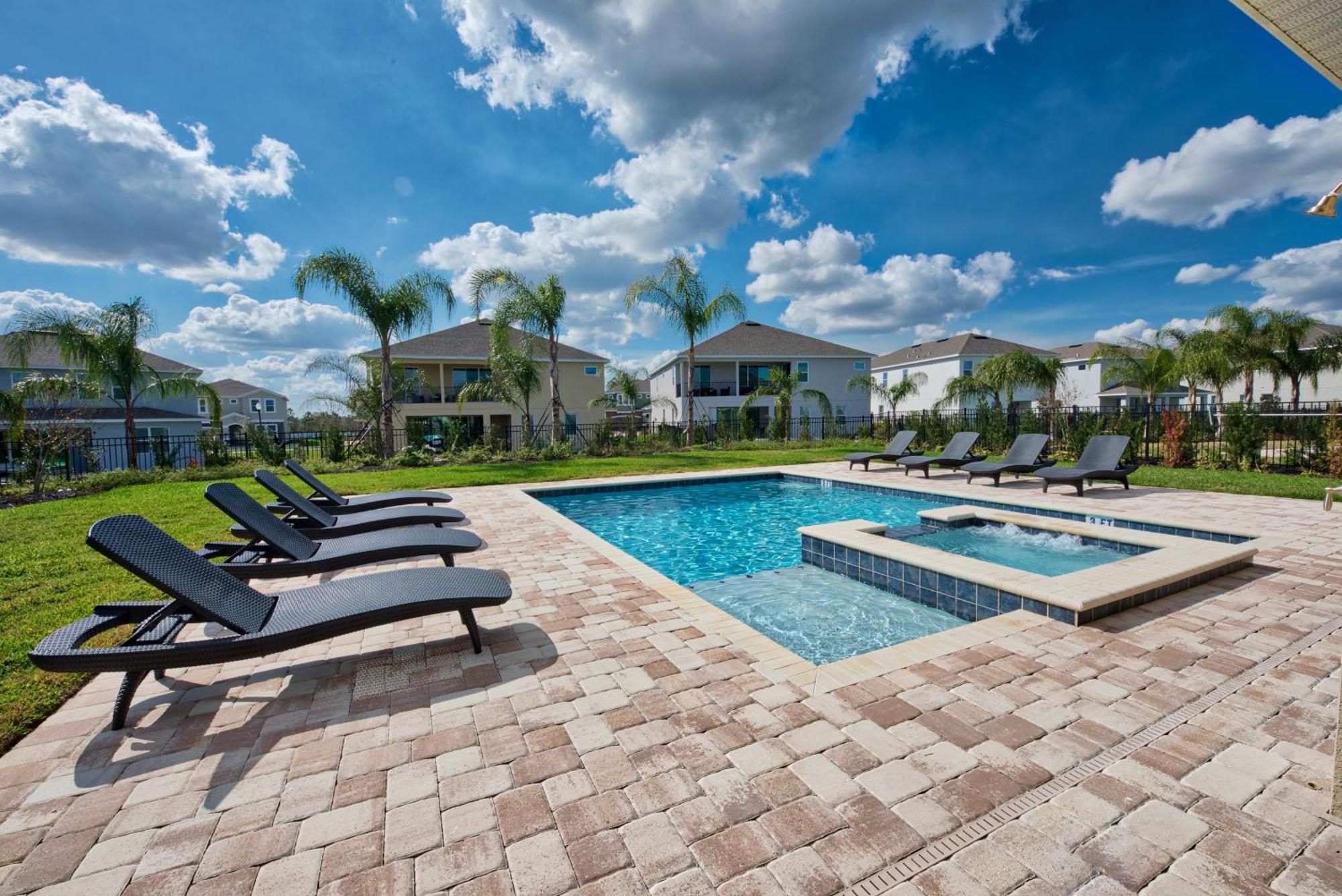 Fabulous Home By Rentyl Near Disney With Private Pool, Movie Room, Themed Rooms & Resort Amenities At Encore Resort - 360B Orlando Exteriör bild